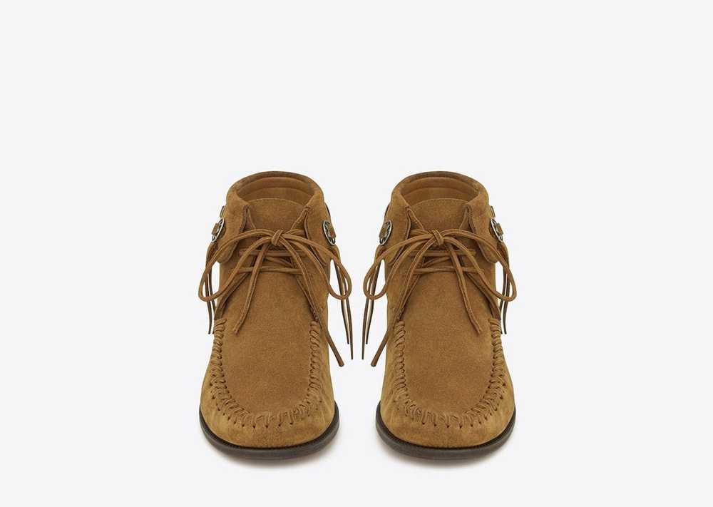 Saint Laurent Paris Fringe Moccasins EU43/US10 - image 2