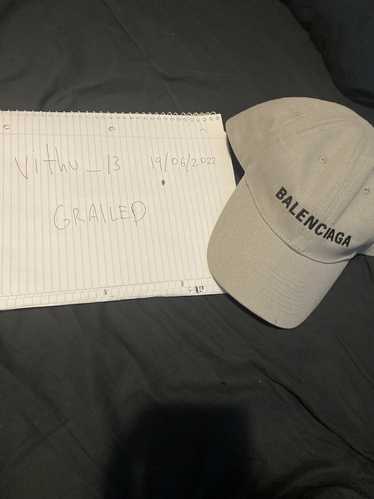 Balenciaga Large Balenciaga Logo Front Cap