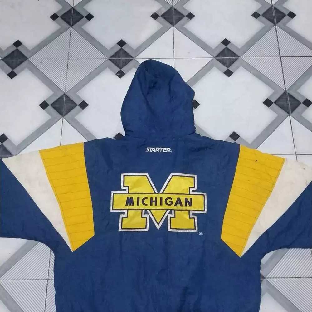 Sportswear × Starter × Vintage Rare 90s Michigan … - image 2