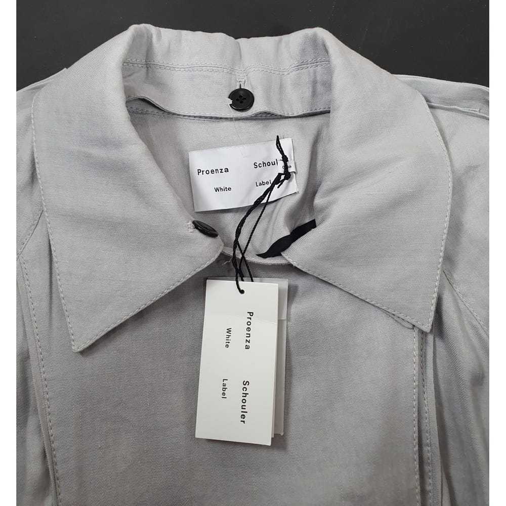 Proenza Schouler Linen trench coat - image 8