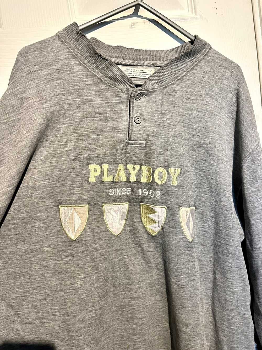 Playboy Vintage Playboy Long Sleeve Pyjama/ Long … - image 2