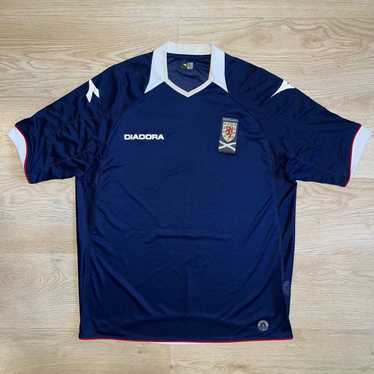 Diadora Scotland 2008/2009 Football Soccer Jersey Retro 