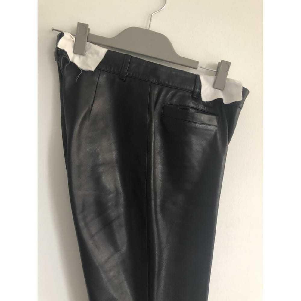 Agnès B. Leather trousers - image 5