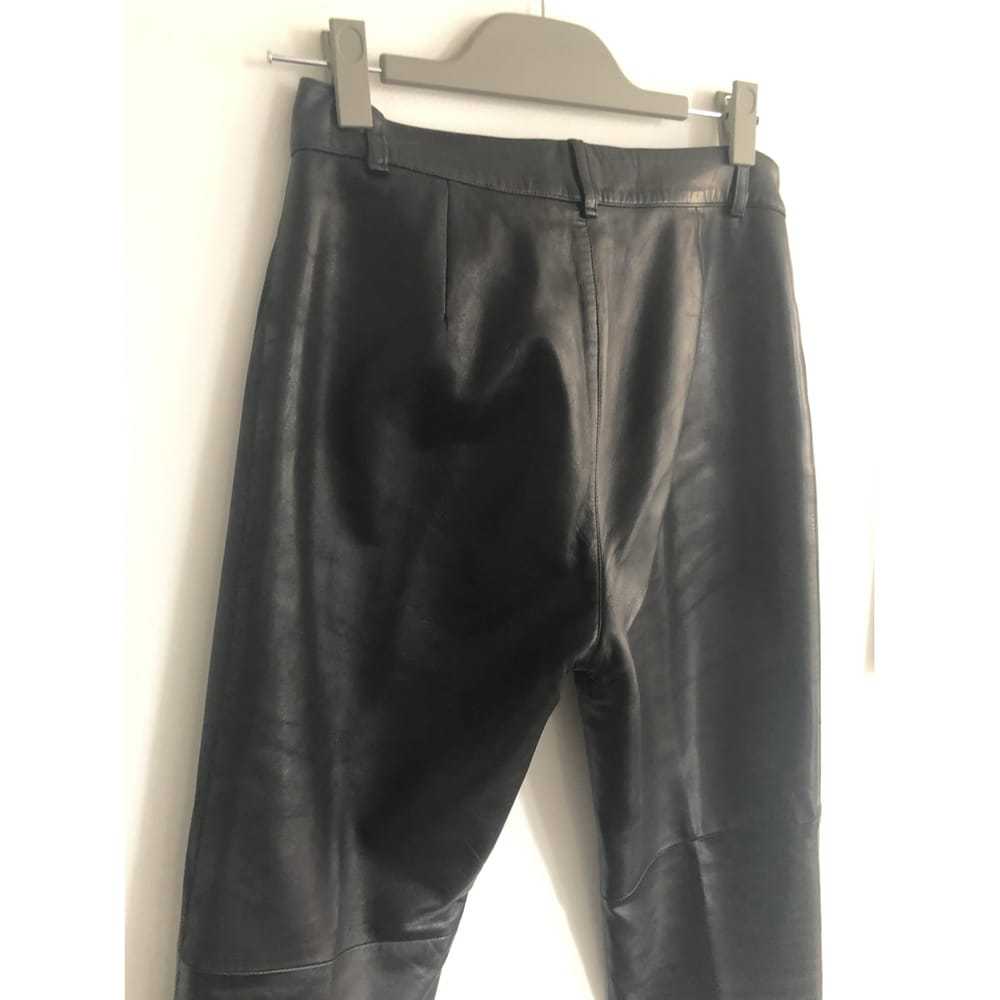 Agnès B. Leather trousers - image 6