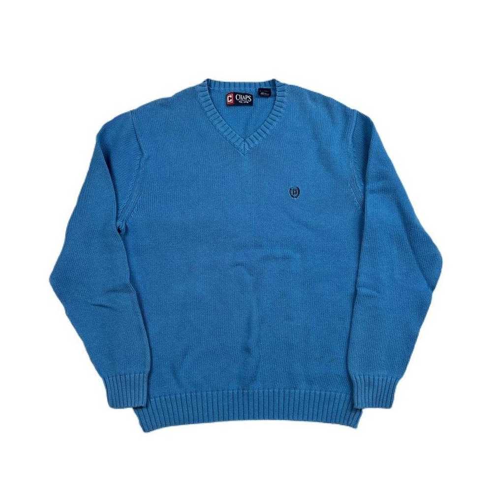 Chaps Authentic chaps vintage blue jumper - image 1