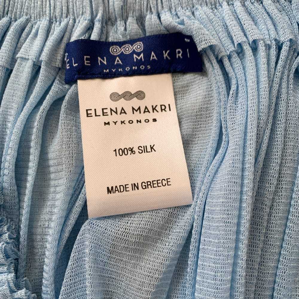 Elena Makri Silk mini skirt - image 2
