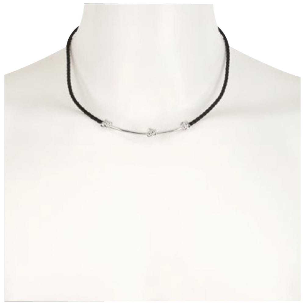 Salvatore Ferragamo Silver necklace - image 1