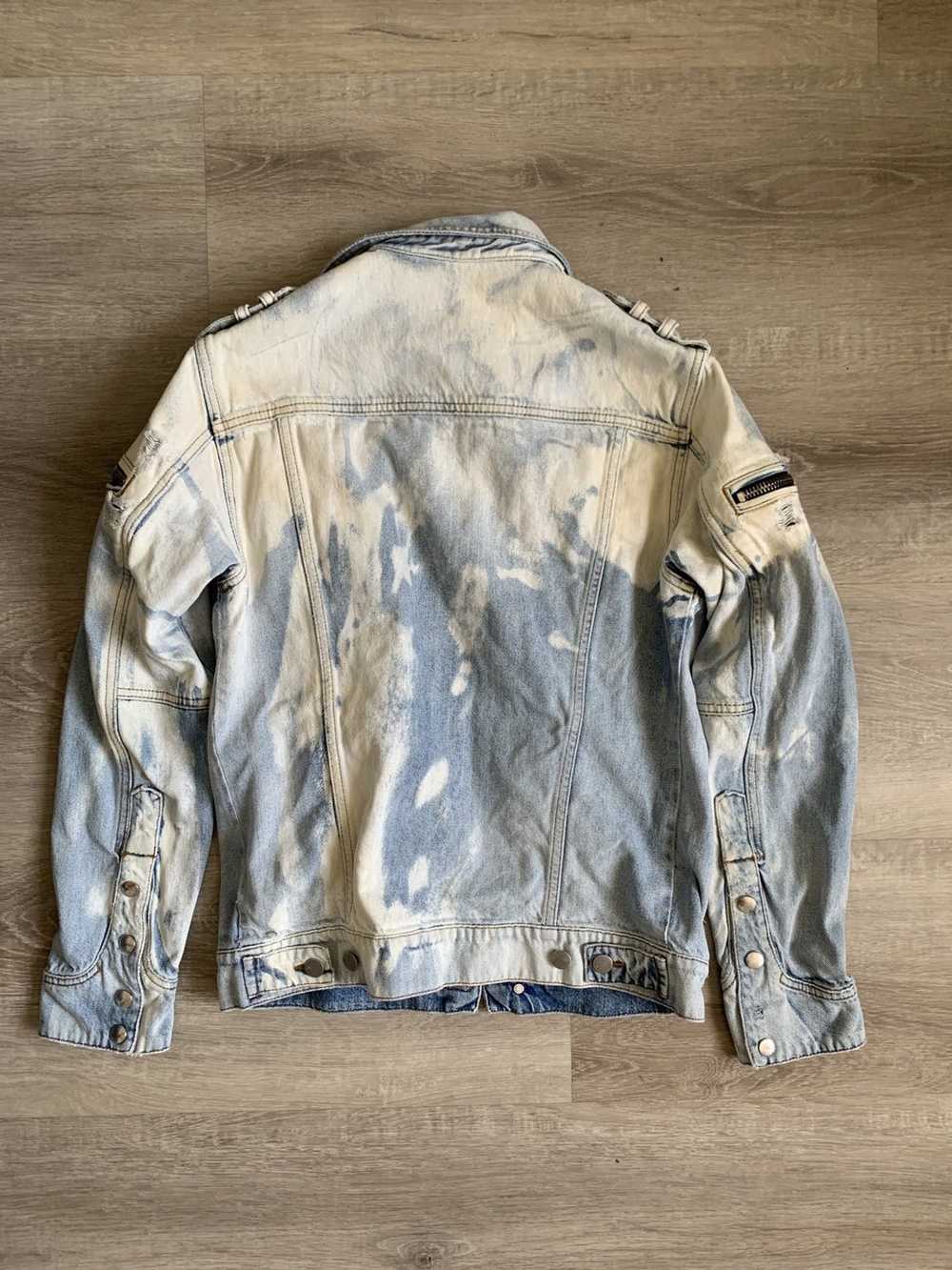 Balmain Balmain Biker Denim Jacket - image 3