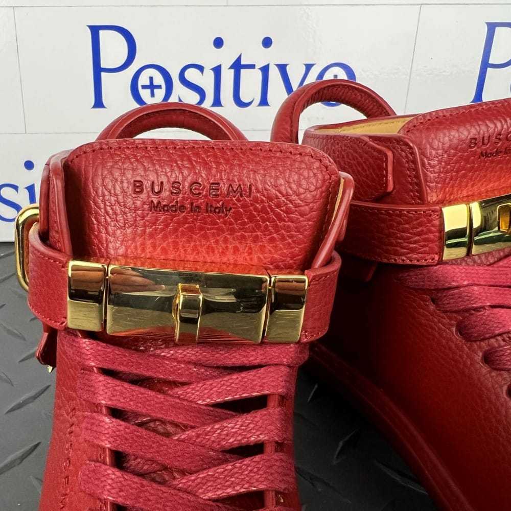 Buscemi Leather trainers - image 10