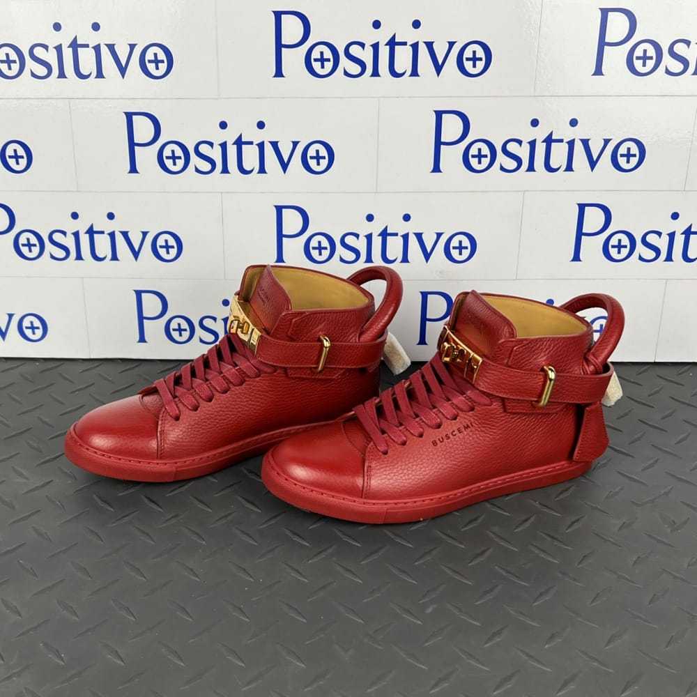 Buscemi Leather trainers - image 5