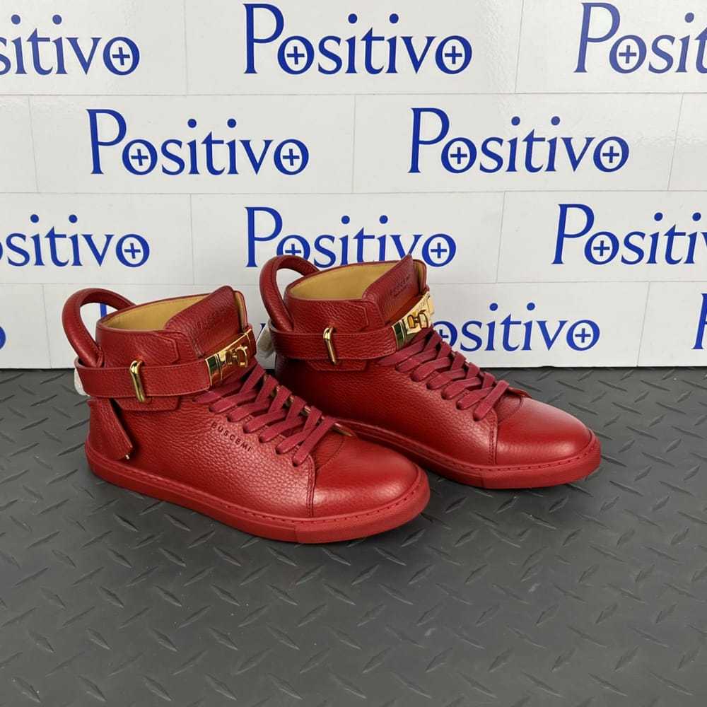 Buscemi Leather trainers - image 7