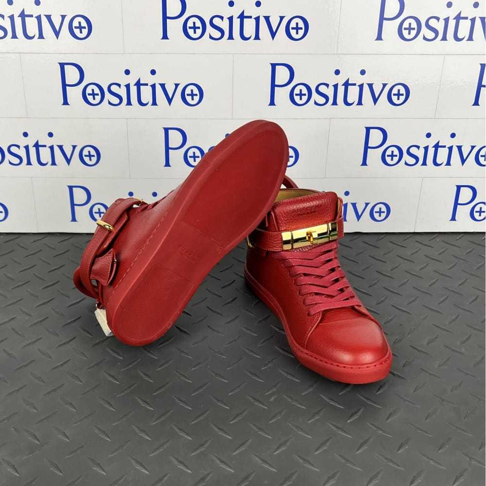 Buscemi Leather trainers - image 8