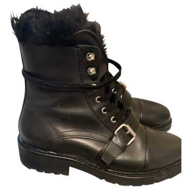 All Saints Leather lace up boots