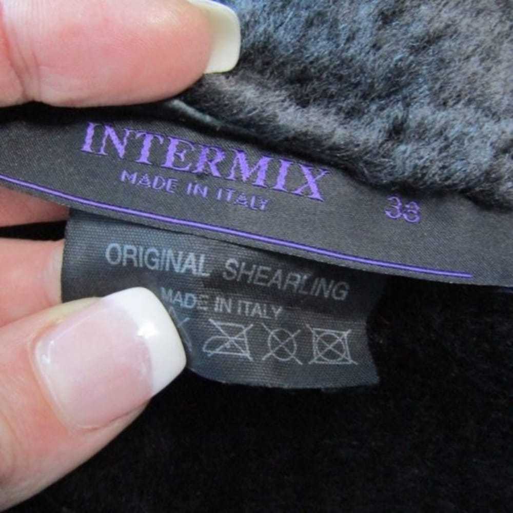 Intermix Shearling peacoat - image 10