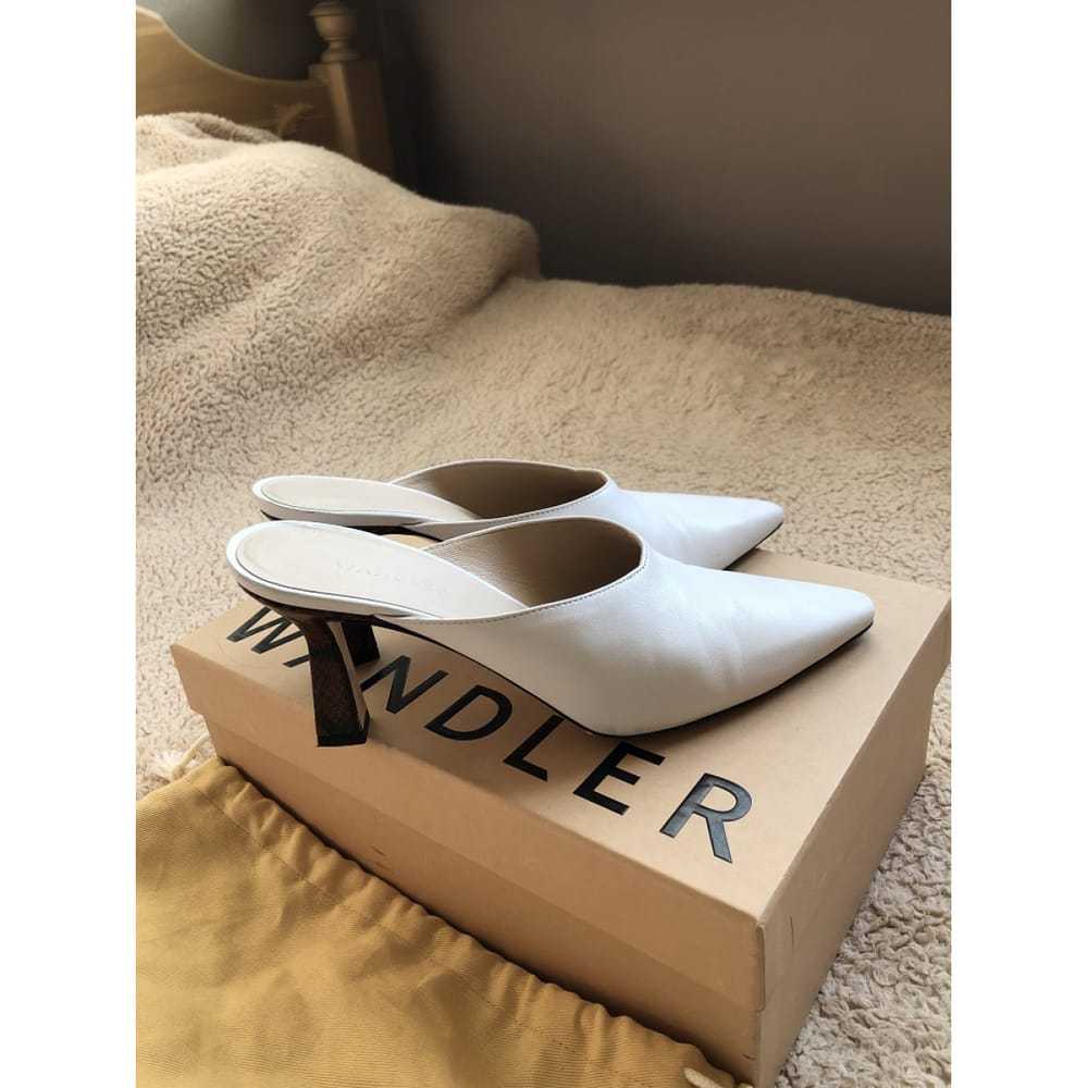 Wandler Leather sandals - image 2