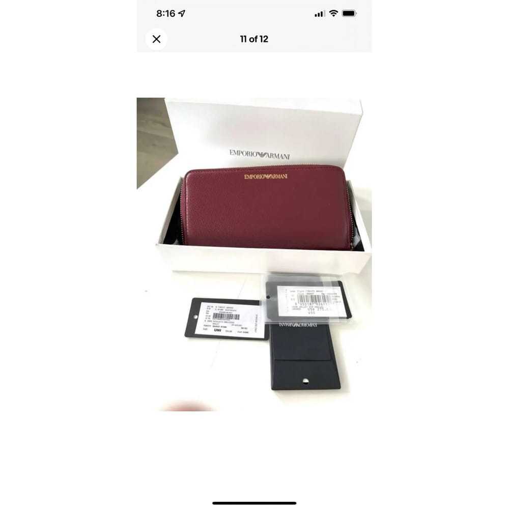 Emporio Armani Leather wallet - image 9