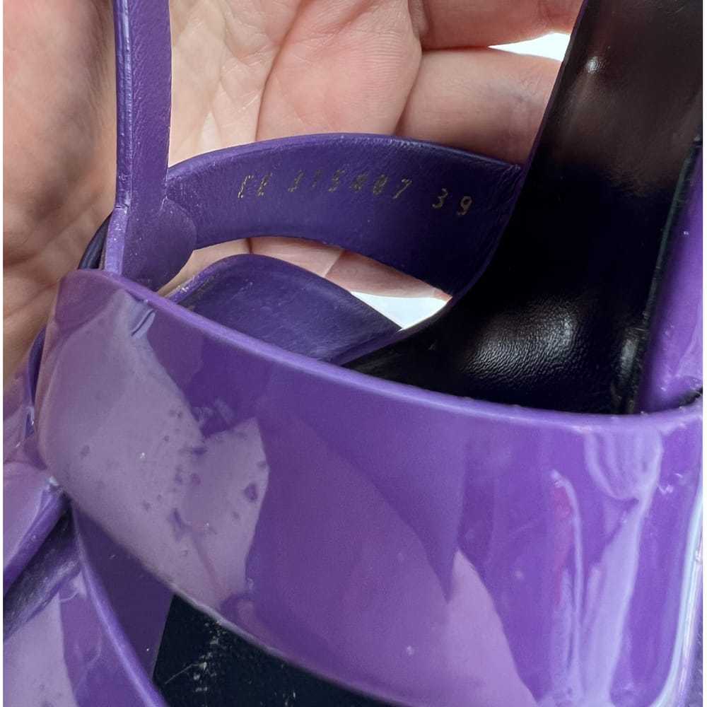 Yves Saint Laurent Tribute patent leather sandal - image 8