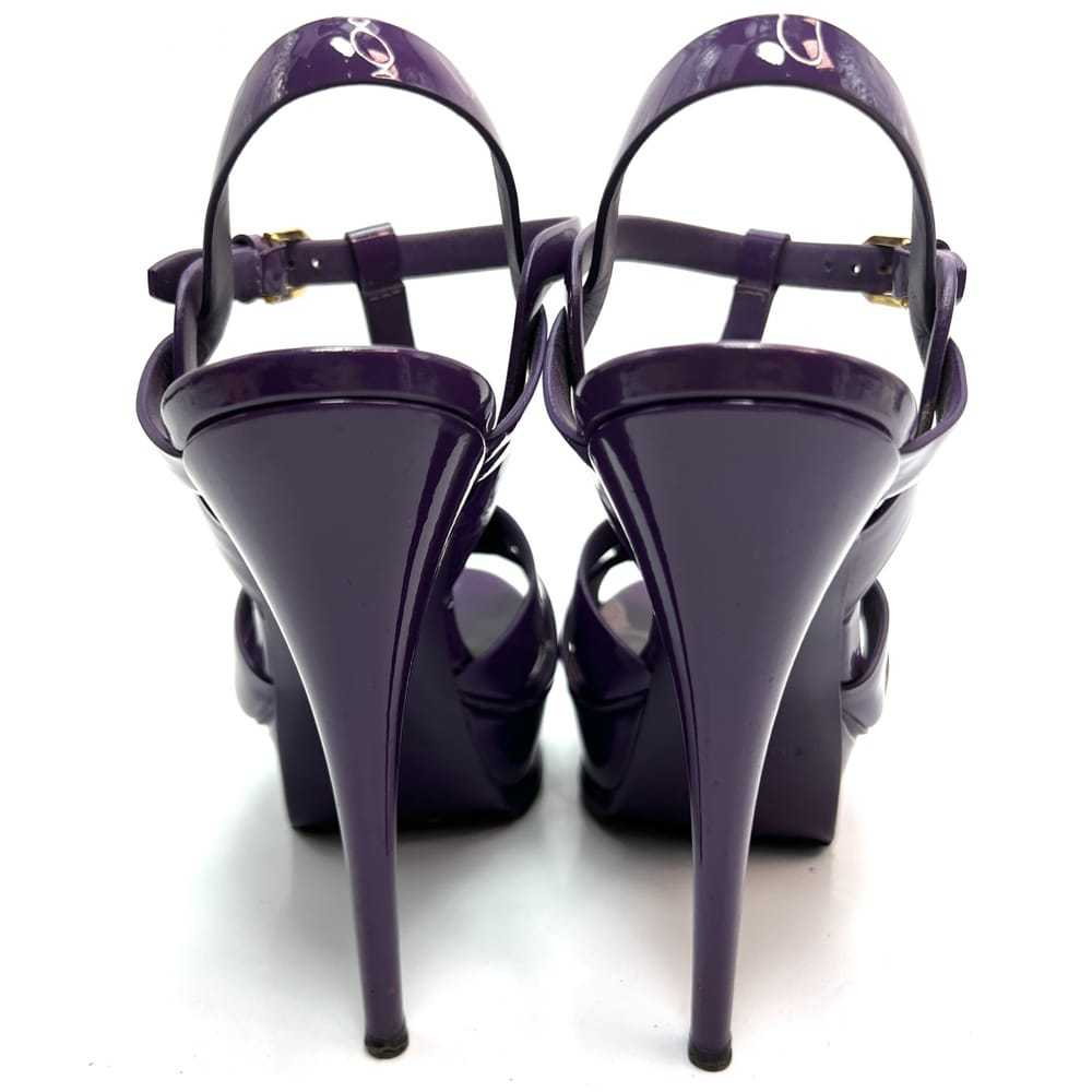 Yves Saint Laurent Tribute patent leather sandal - image 9