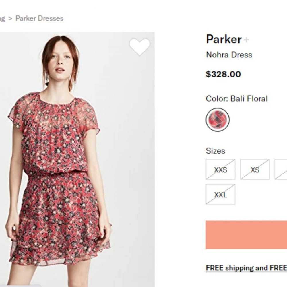 Parker Ny Silk mini dress - image 8