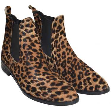 Freda Salvador Pony-style calfskin ankle boots - image 1