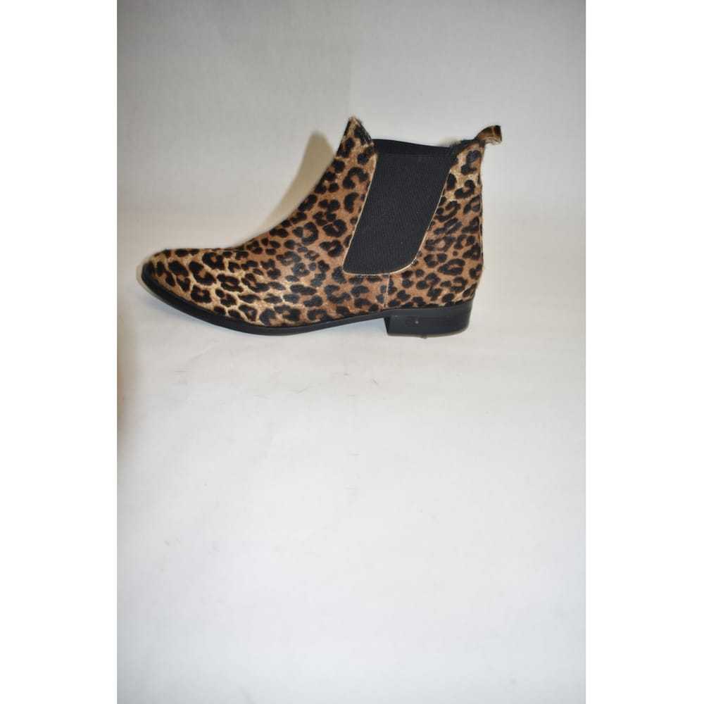 Freda Salvador Pony-style calfskin ankle boots - image 3