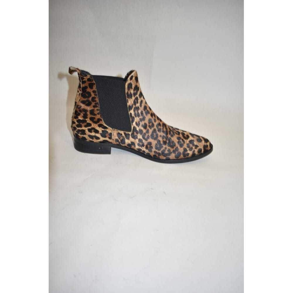 Freda Salvador Pony-style calfskin ankle boots - image 4