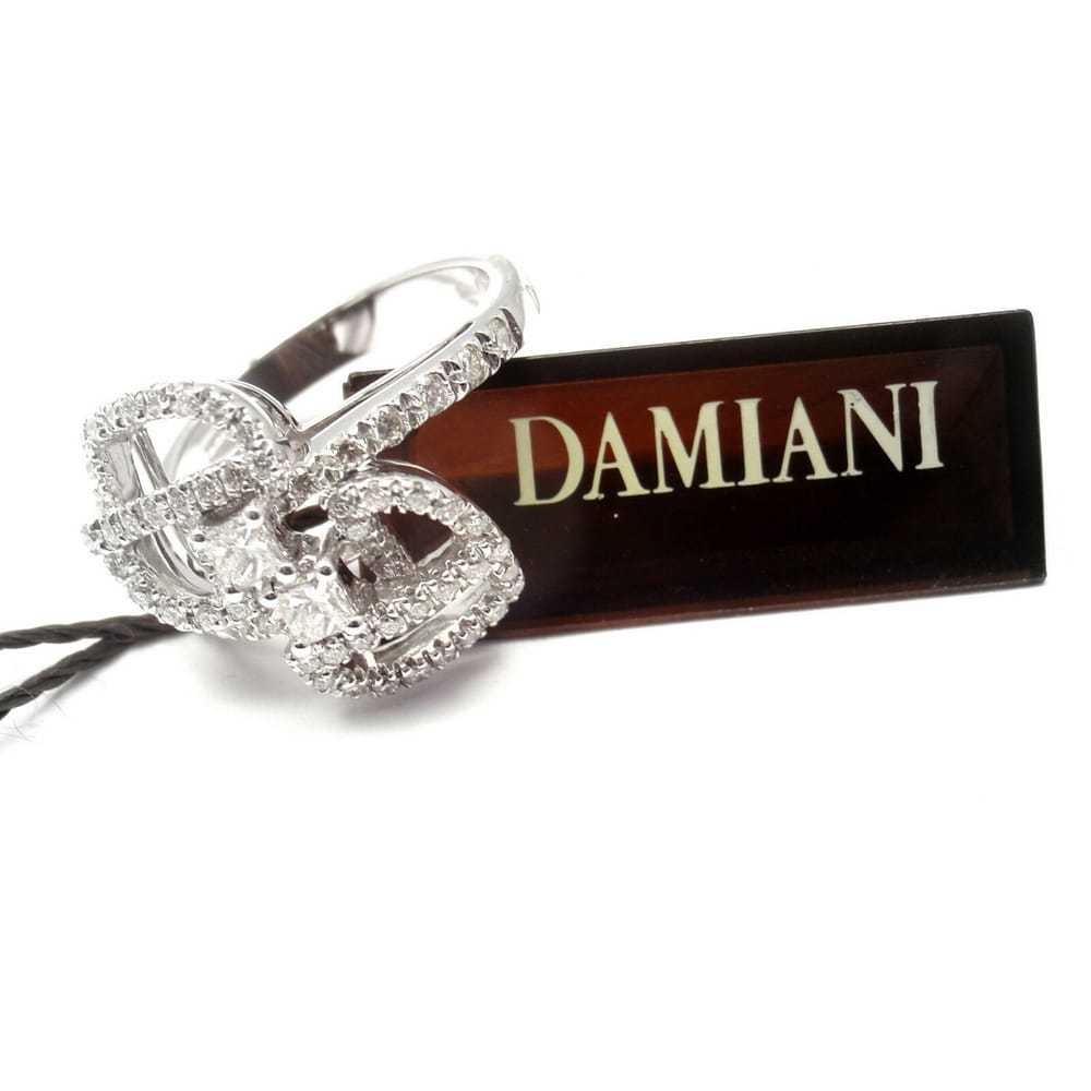 Damiani White gold ring - image 3