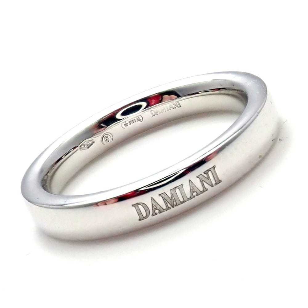 Damiani White gold ring - image 3