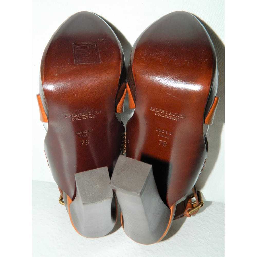 Ralph Lauren Collection Leather sandals - image 11