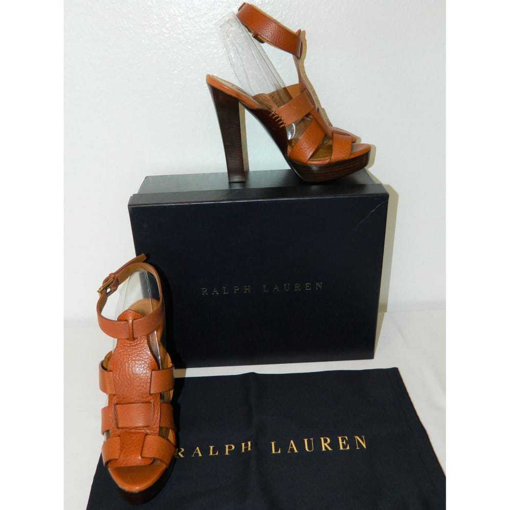 Ralph Lauren Collection Leather sandals - image 4
