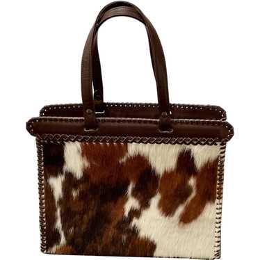 Tigre pony-style calfskin handbag Louis Vuitton Brown in Calfskin - 19348858