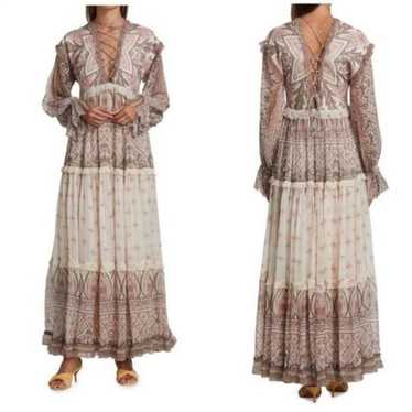 Hemant And Nandita Lace maxi dress