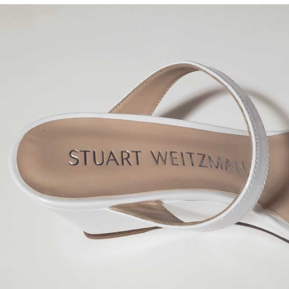 Stuart Weitzman Patent leather sandals - image 8