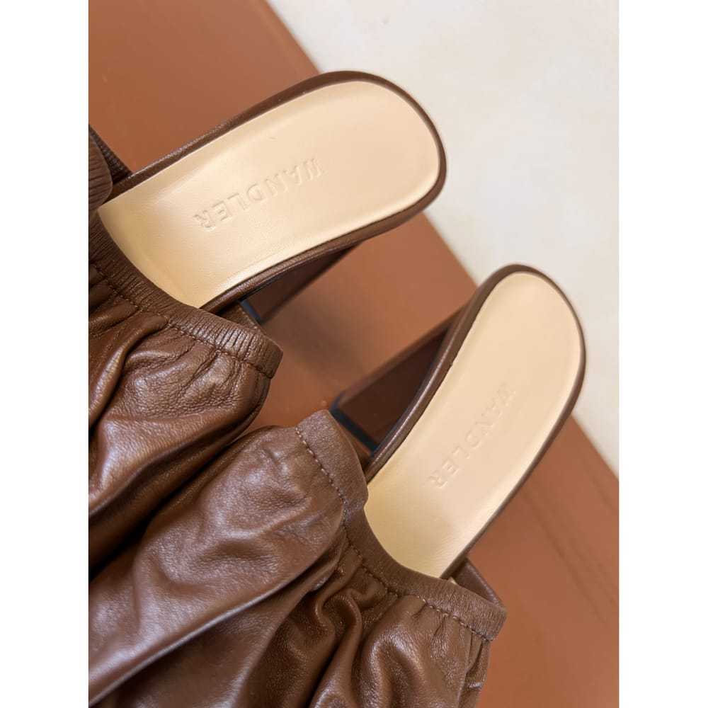 Wandler Leather sandals - image 3