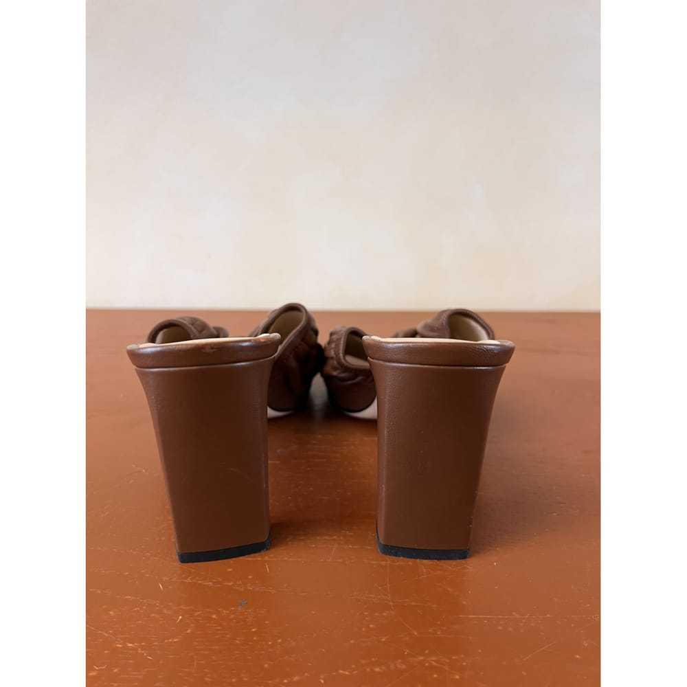 Wandler Leather sandals - image 5