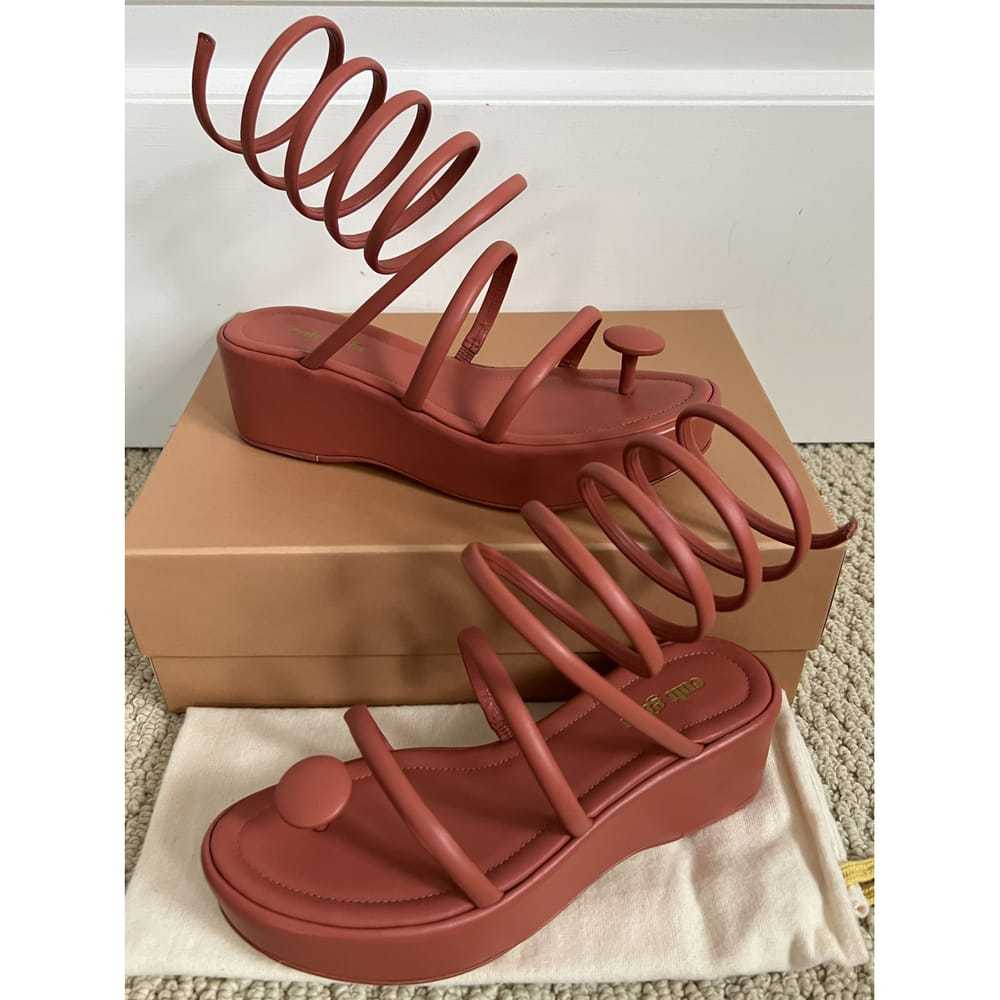 Cult Gaia Leather sandals - image 7