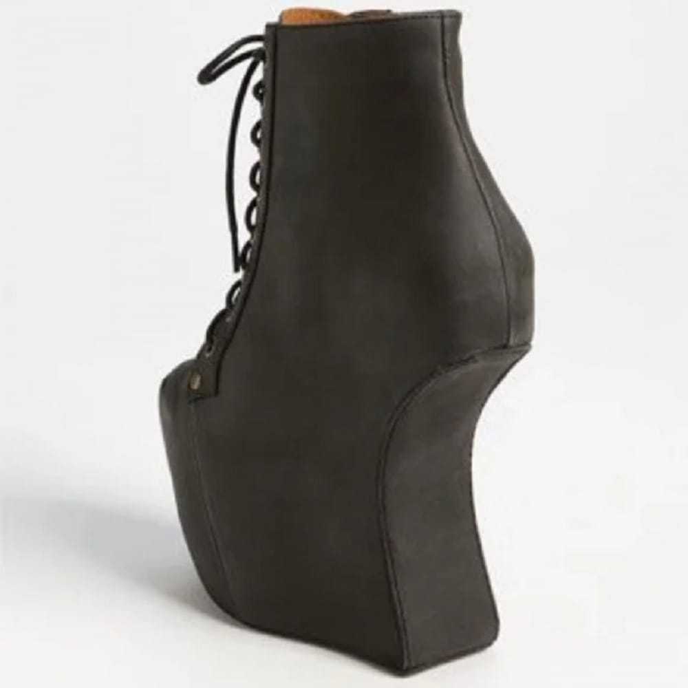 Jeffrey Campbell Leather lace up boots - image 2