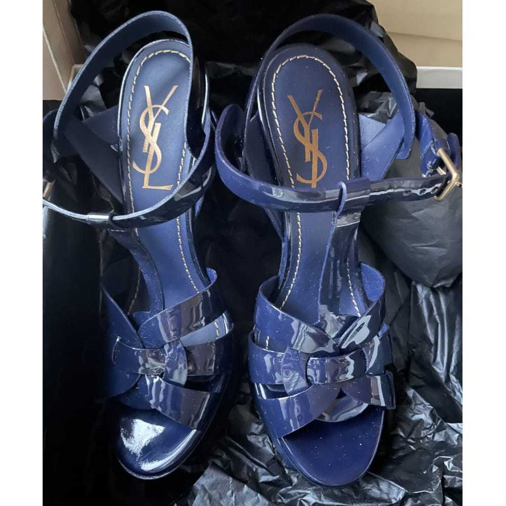 Yves Saint Laurent Patent leather sandals - image 12