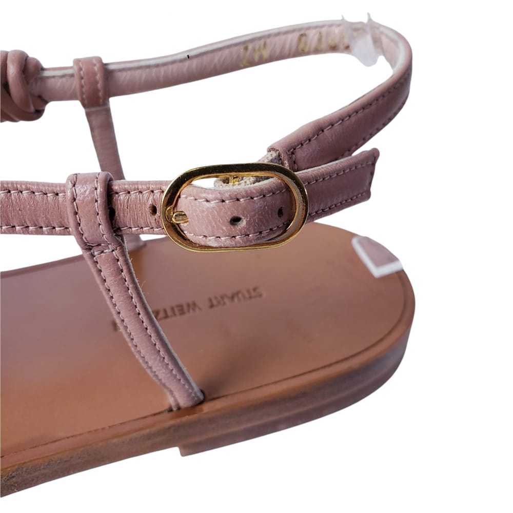 Stuart Weitzman Leather sandals - image 7