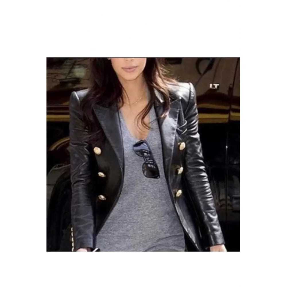 7 For All Mankind Leather biker jacket - image 7