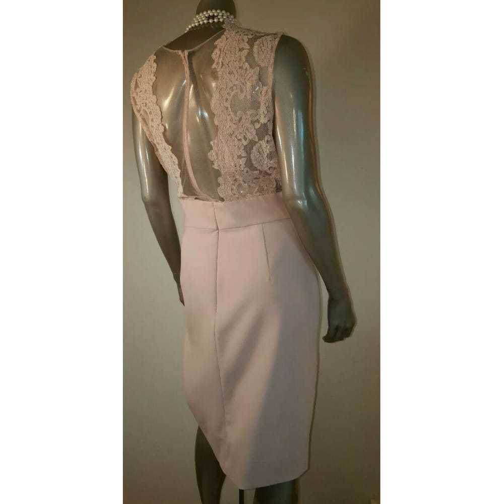 Theia Silk mid-length dress - image 6