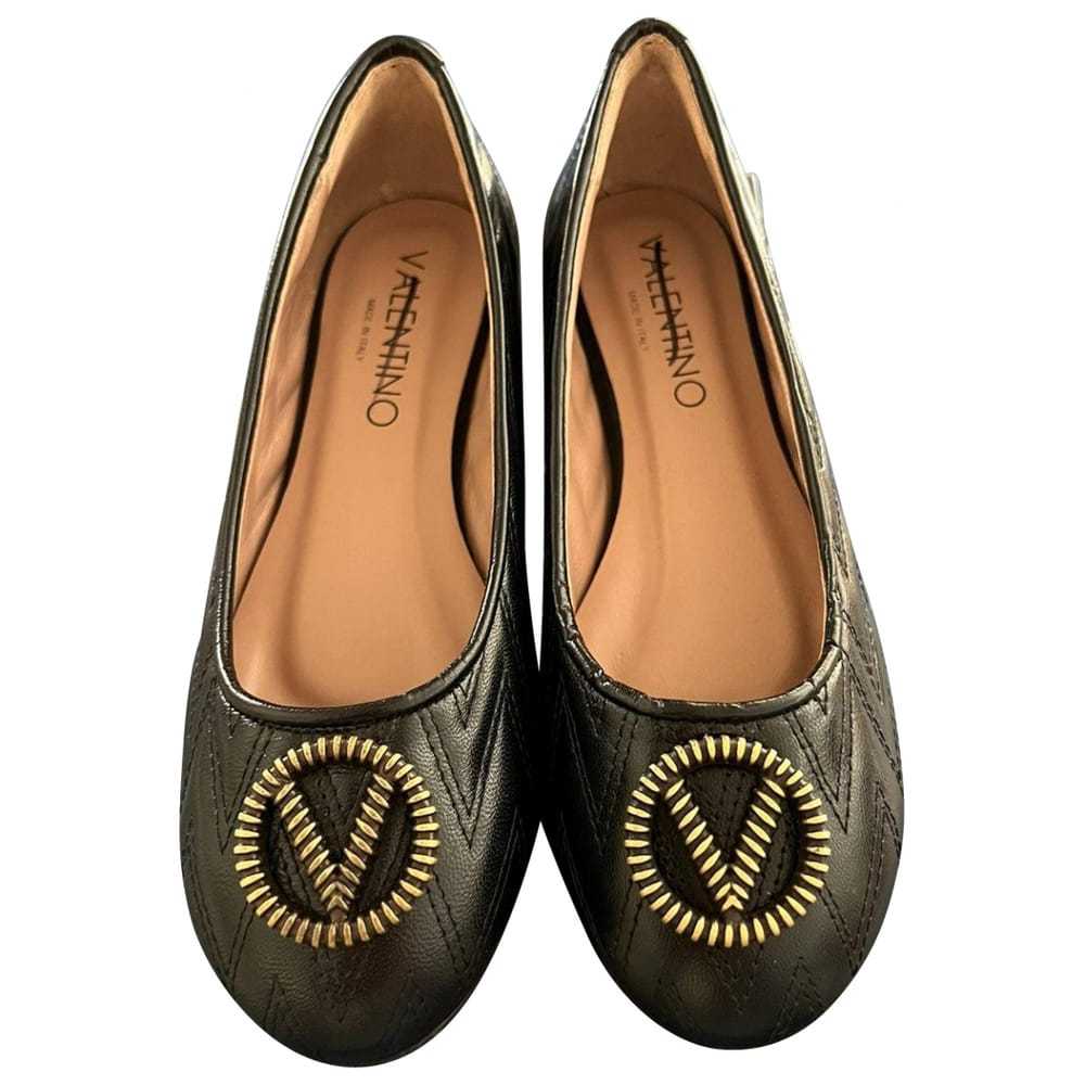 Mario Valentino Leather ballet flats - image 1