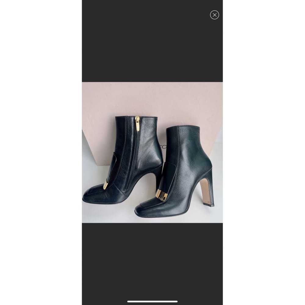 Sergio Rossi Leather ankle boots - image 11