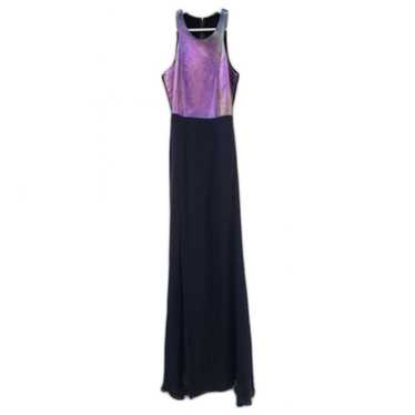 Mason by Michelle Mason Leather maxi dress - image 1