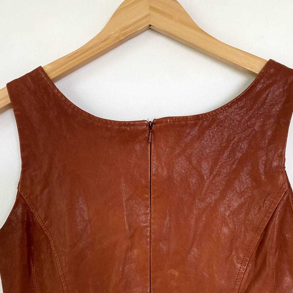 Nanette Lepore Leather mini dress - image 2