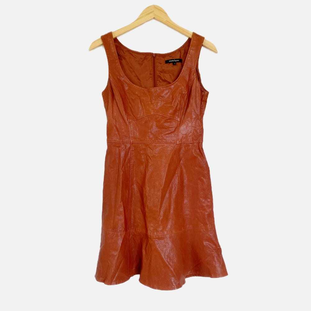 Nanette Lepore Leather mini dress - image 5