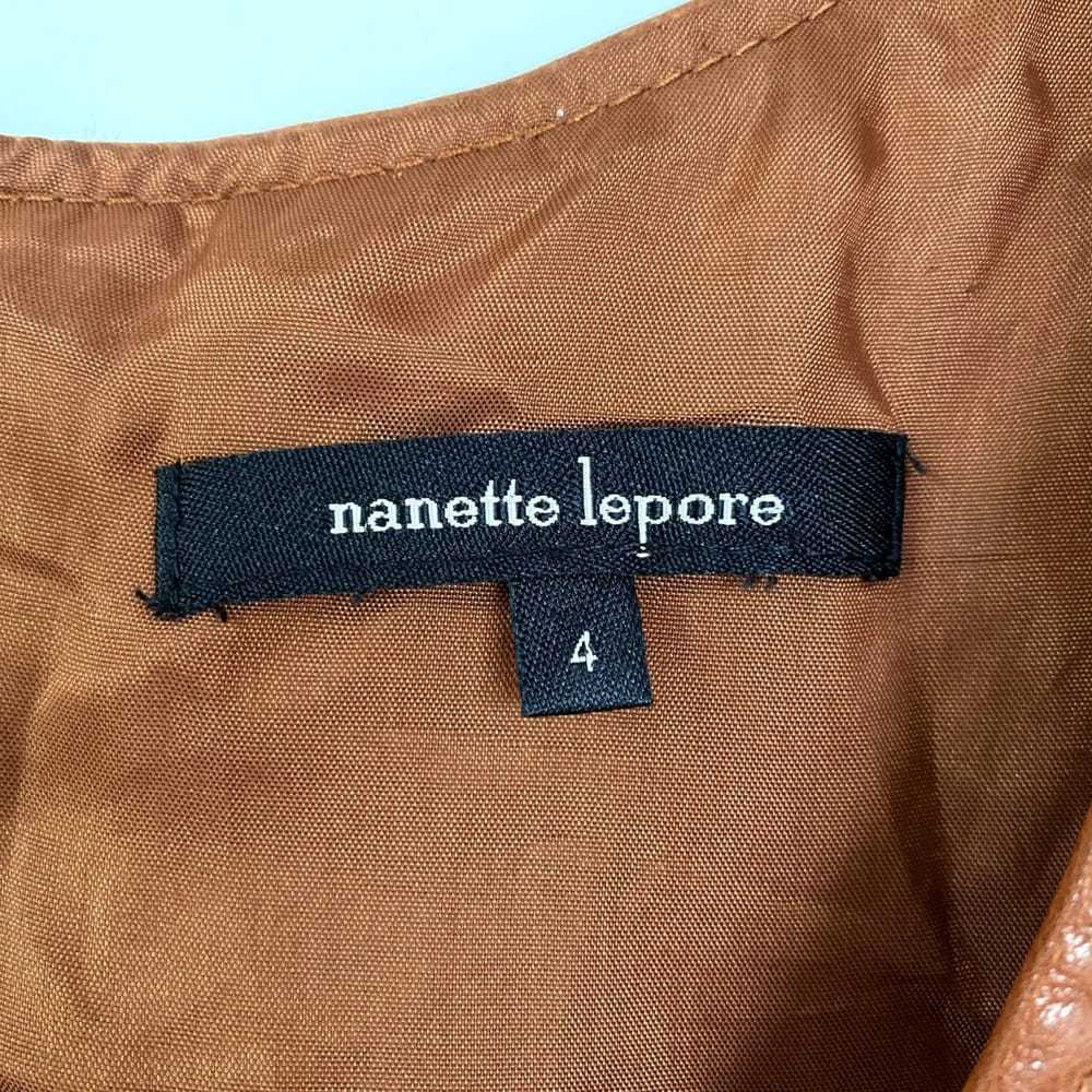 Nanette Lepore Leather mini dress - image 8