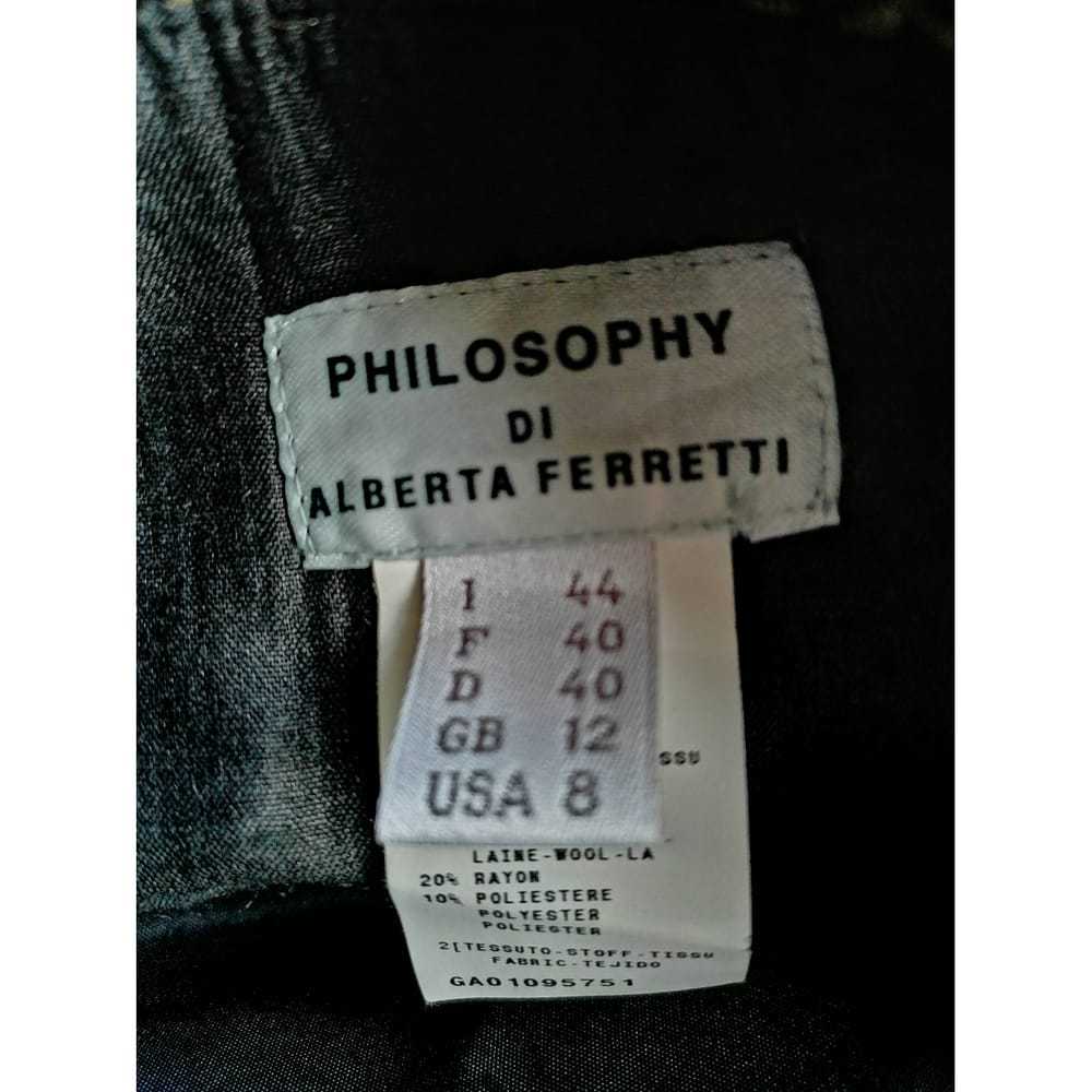 Philosophy Di Alberta Ferretti Wool mini skirt - image 3