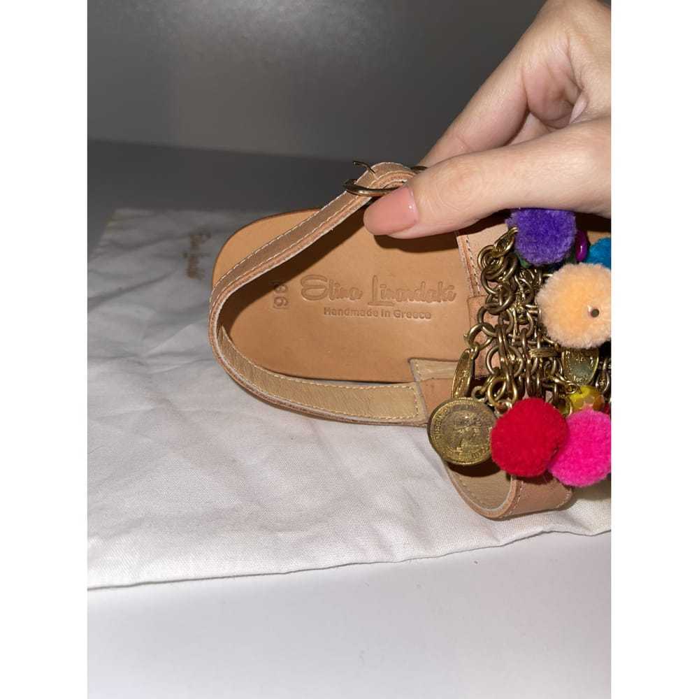 Elina Linardaki Leather sandal - image 2