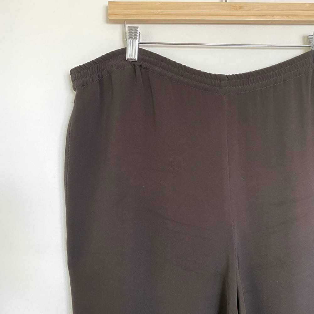 Eskandar Silk large pants - image 2